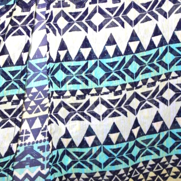 No Boundaries Tribal Diamond Maxi Skirt | Size M (7-9) | Boho, Super Cute!! - Picture 9 of 10